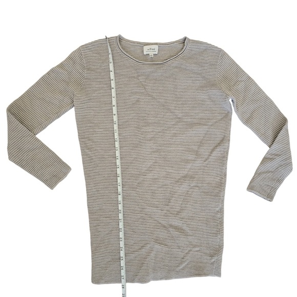 Aritzia Wilfred Campanule sweater dress taupe XS silk cashmere - Picture 8 of 12